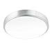Ustellar 1000lm 13W LED Round Ceiling Lights Fixture Flush Mount,100W Incandescent Bulbs Equivalent, 10in 3000K Warm White Ceiling Lamp Indoor for Bathroom Living Room Hallway Office Bedroom Kitchen