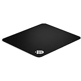 SteelSeries QcK Heavy - Large - Gaming Mouse Pad - Extra Thick Non-Sip Rubber Pad - Exslusive Microfiber Surface - Peak Tracking and Stability - Optimized For Gaming Sensors