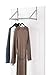 Whitmor Silver Door Closet Rod Metal Epoxy, 1.55 lbs, 10