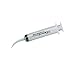 Dental Monoject 412 Disposable Impression Syringes Curved Tip 12 mL Bx/50 412012