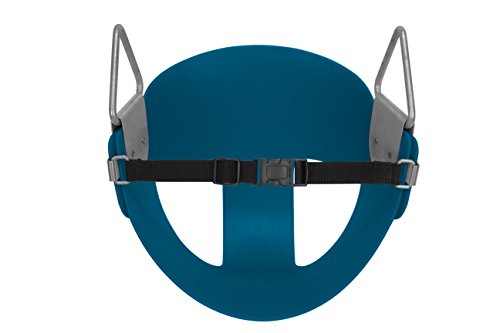 American Swing Blue Toddler Half Bucket Swing Seat Residential - with Nylon Safety Strap