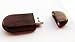 Brown Walnut Wood 16gb USB Flash Drive Wooden 16g Pen Drive Stick Wood Gift Case