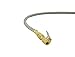 ABN Digital Tire Inflator Gauge with Stainless Steel Braided Hose, Straight Lock-On Air Chuck Backlit Screen