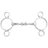 Centaur Pessoa 2-Ring Pony French Mouth Elevator Gag
