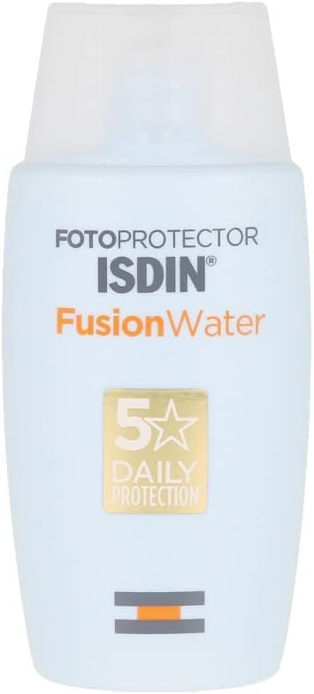 ISDIN Fusion Water SPF 50 Daily Face Sun Cream Ultralight Texture 50ml All Skin