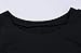 Imily Bela Women's Cut Out Long Sleeve Cold Shoulder Loose Fit T Shirt Tops Sweatshirt Black