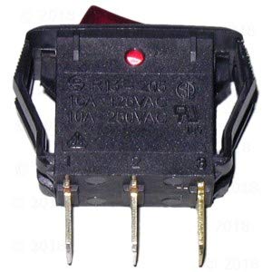 Lighted On/Off Rocker Switch (2 pieces): Wall Light Switches: Amazon ...