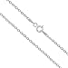 Honolulu Jewelry Company 925 Sterling Silver 1.5mm Cable Chain Necklace for Women Tarnish Resistant - Made in Italy (14 Inches)