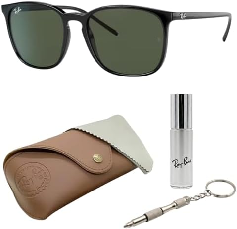 Amazon.com: Ray-Ban RB3498 Rectangle Shape Polarized Sunglasses