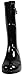 NORTY Women's Hurricane Rain Boots - Mid-Calf Length - Glossy Matte Waterproof Rubber Shoes