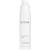 Glytone Night Cream | Improve Skin Elasticity with 5.5 FAV Glycolic Acid & Retinaldehyde | Fragrance Free Face Moisturizer for Women | 1.6 oz.