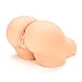 Y-NOT Male Masturbator Sex Toy Lifesize Ass Butt Male Stroker Sex Doll for Adult TPR Realistic Vagina Pussy Anal Love Doll Color Flesh