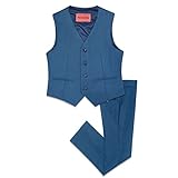 Marvelous World Boys' Suits Slim Fit Vest Set 2