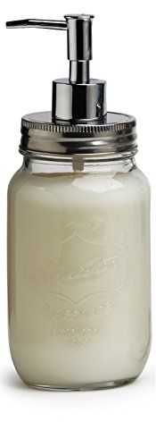 image for Circleware Lancaster Set of 4 Glass Bathroom Accessories, 24 ounce Mas