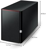 Buffalo LinkStation 220 4TB 2-Bay NAS Network Storage with Drives Included view 10