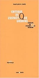Critique de l'esthétique urbaine