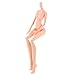 Fenteer Custom Moveable Joints Nude Doll Body Mold for Monster High Dolls DIY Making and Repairing Accessory Set of 5 Pieces