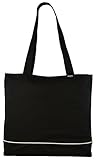 Shoulder Tote Bag with Zipper