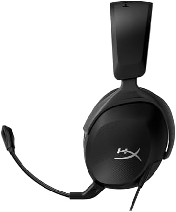 Cloud Stinger II Core, Cuffie da Gaming, Connessione Cablata a 3,5 mm, Audio Immersivo, Telaio in Plastica, Cuscinetti in Memory Foam Rivestiti in Tessuto, Adatto per PC, PS4 e PS5, Nero