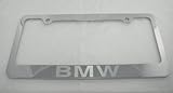 BMW Chrome License Plate Frame