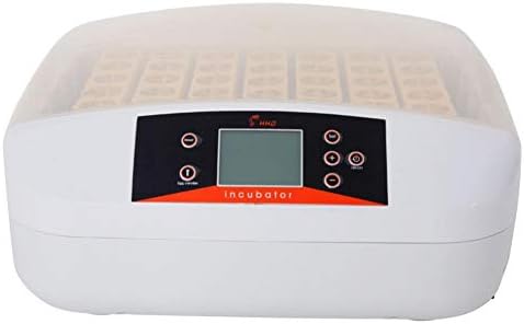 56-Egg Hatcher Incubator with Temperature Control Automatic Incubator for Chicken Duck Birds S Eggs Practical Fully Automatic Poultry Incubator