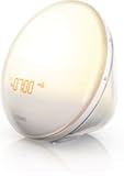 Philips  Morning Wake-Up Light With Colored Sunrise Simulation and Dusk Fading Night Light, White, HF3520