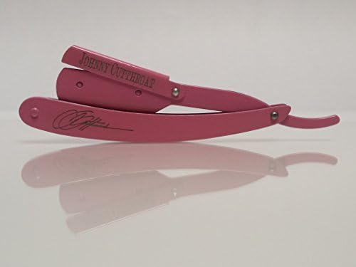 Shaving Straight Razors with Dorco Replaceable Blades Barber Shop Quality Shave 100% Stainless Steel ON SALE TODAY by Cutthroat Gents (Pink)