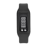 Teresamoon watch , Digital LCD Display Pedometer Step Counter Auto Sleep Watch (Black)