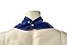 Youth and Adult Waterproof Adapted Bandana Bib, Absorbent Clothing Protector - Navy