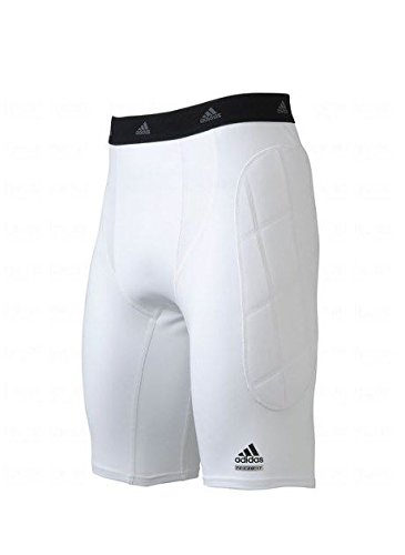 Adidas adilegacy adult sliding short - white large