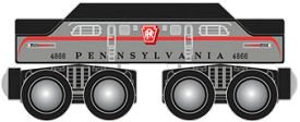 Maxim - Wooden Lionel Pennsylvania Electric Engine