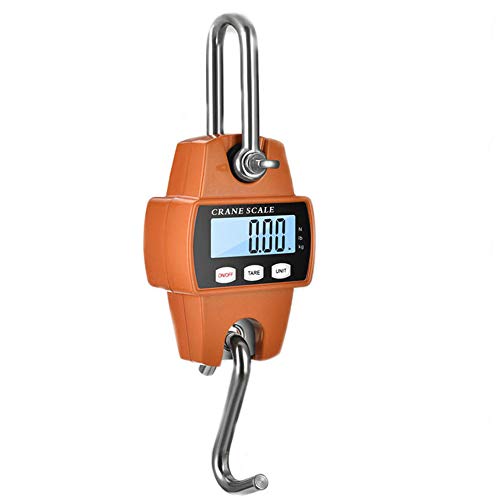 Hanging Weight Scale Industrial Heavy Duty for Farm, Hunting, Bow Draw Weight, Big Fish & Hoyer
