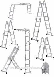 Aurora 32 Ft. Folding Multipurpose House Hold Industrial Multi Utility Aluminium Step Ladder (960 cm)