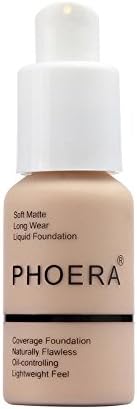 LookGolden Matte Liquid Foundation, Control Concealer Foundation Cream Colour Changing Warm Skin Tone Foundation Makeup Base Cover Concealer (B)