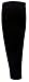 SB SOX Compression Calf Sleeves (20-30mmHg) for Men & Women - Perfect Option to Our Compression Socks - For Running, Shin Splint, Medical, Travel, Nursing, Cycling, Leg Pain (Solid - Black, Medium)
