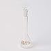 25ml Volumetric Flask with Ground Glass Stopper, Class A, 3.3 Borosilicate Glass with White Graduation, HUAOU, Pack of 1
