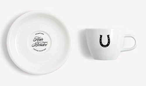 Stumptown Coffee Hair Bender Demitasse Ceramic Limited Edition 1 cup 1 saucer