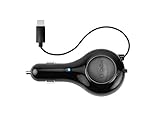 Type C Car Charger - Retractable car charger for Samsung Galaxy S8/S8 Plus, Google Pixel XL, LG V20, Nexus 6P/5X and all other Type-C Smartphones, Tablets, etc. by Cellet