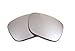 Seek Optics Replacement Sunglass Lenses for Oakley Holbrook - Shatterproof Replace a Scratched or Broken Lens in Existing Frames Chromium Silver Polarized