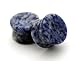 Blue Lapis Stone Plugs - 4g - 5mm - Sold As a Pair