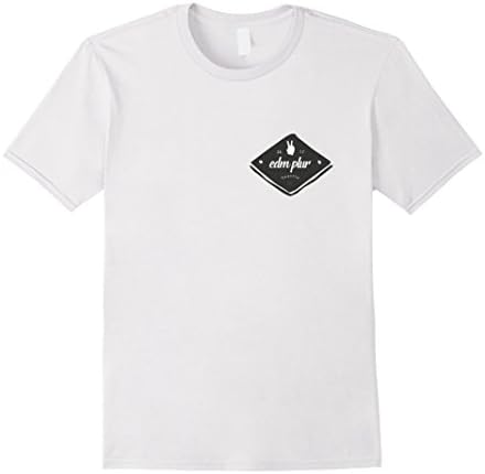 Men's EDM PLUR Debut Season Shirt Small White