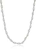 Sterling Silver 2.2mm Twisted Butterfly Chain Necklace