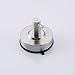 KES SUS 304 Stainless Steel Suction Cup Hook Single Coat Hook Removable Bathroom Shower Towel Hook Kitchen Wall Hook Strong and Heavy Duty Contemporary Style, Brushed Finish, A6260