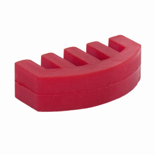 image for Non-brand Red Heavy Rubber Practice Mute For 4/4 4 String Violin Viola