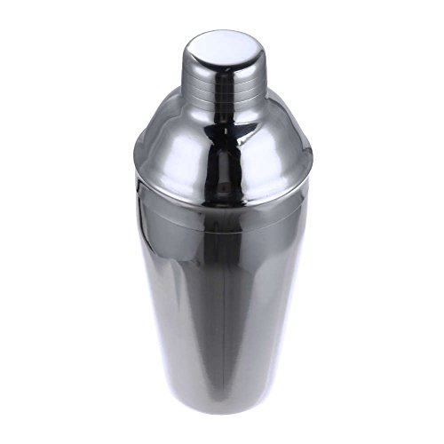 image for TechCode Stainless Steel Bartender Kits, 5 Piece 550ml Shaker Kit Bart