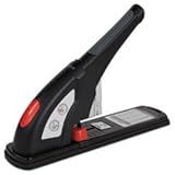 Universal Plastic/Metal Heavy-Duty Stapler, 200 Sheet Capacity, Black/Graphite