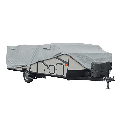 Classic Accessories Over Drive PermaPRO - Cubierta Plegable para Remolque de Campamento, se Adapta a 18 pies a 20 pies de Largo, Cubierta de Caravana, Cubierta de Remolque de Viaje