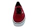 Vans Adult Authentic, Chili Pepper/Black 10 B(M) US Women / 8.5 D(M) US Men