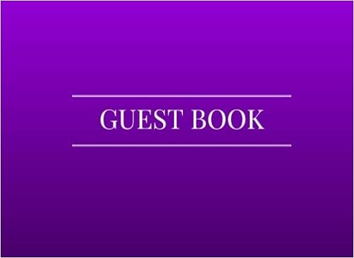 Guest Book Purple Airbnb Guest House Hotel Bed And Breakfast