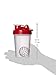 BlenderBottle Classic Shaker Bottle Perfect for Protein Shakes and Pre Workout, 20-Ounce (3 Pack), Blue, Red, Black